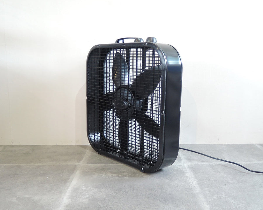BOX FAN Black / 扇風機 ラスコ ボックスファン ブラック