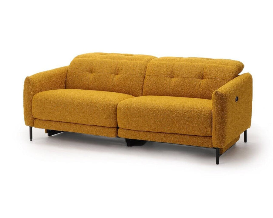 SHEFFIELD RECLINING SOFA Seafield reclining sofa, mustard