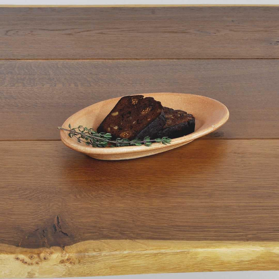 信楽オーバル 20cm 緋色