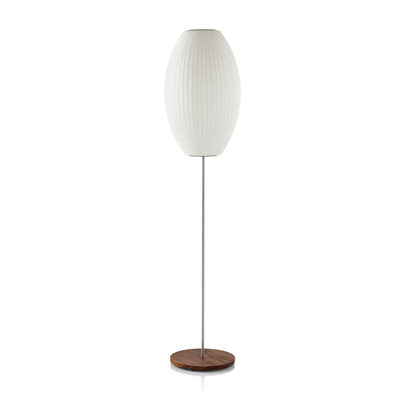 NELSON BUBBLE LAMP CIGAR LOTUS FLOOR Walnut M