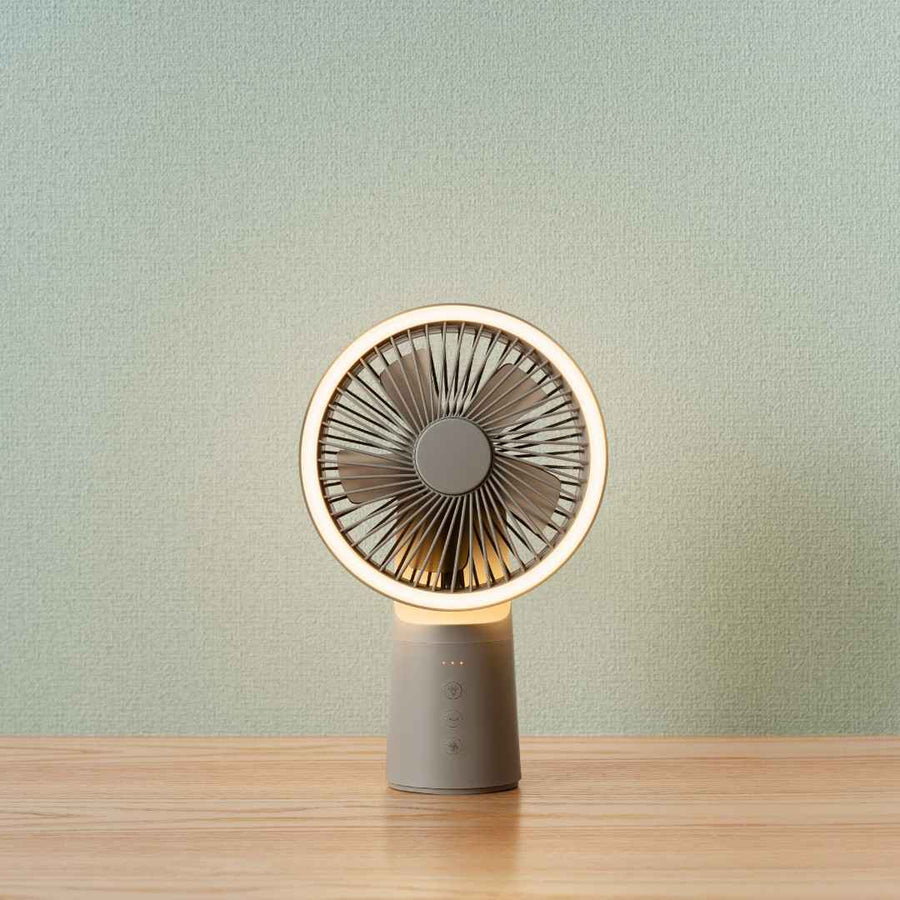 充電式LEDマルチポータブルファン