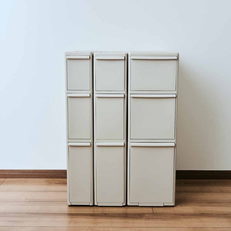 Slim Storage Tall Stocker, Beige