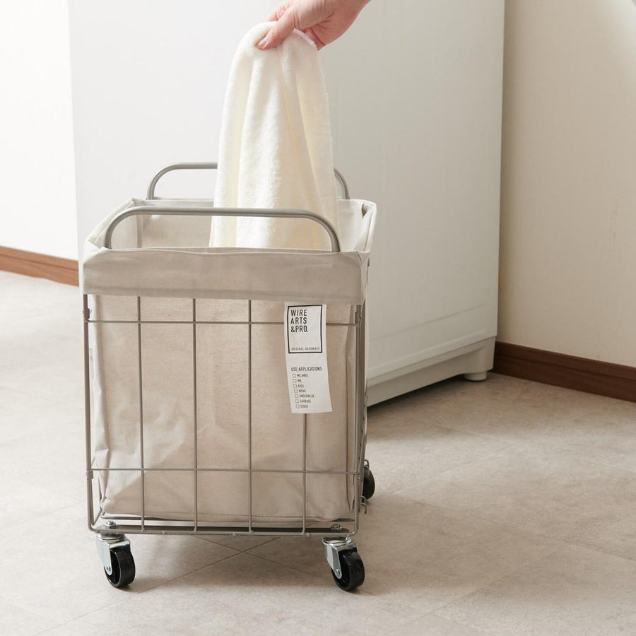 ランドリースクエアバスケット ワイドタイプ 40L