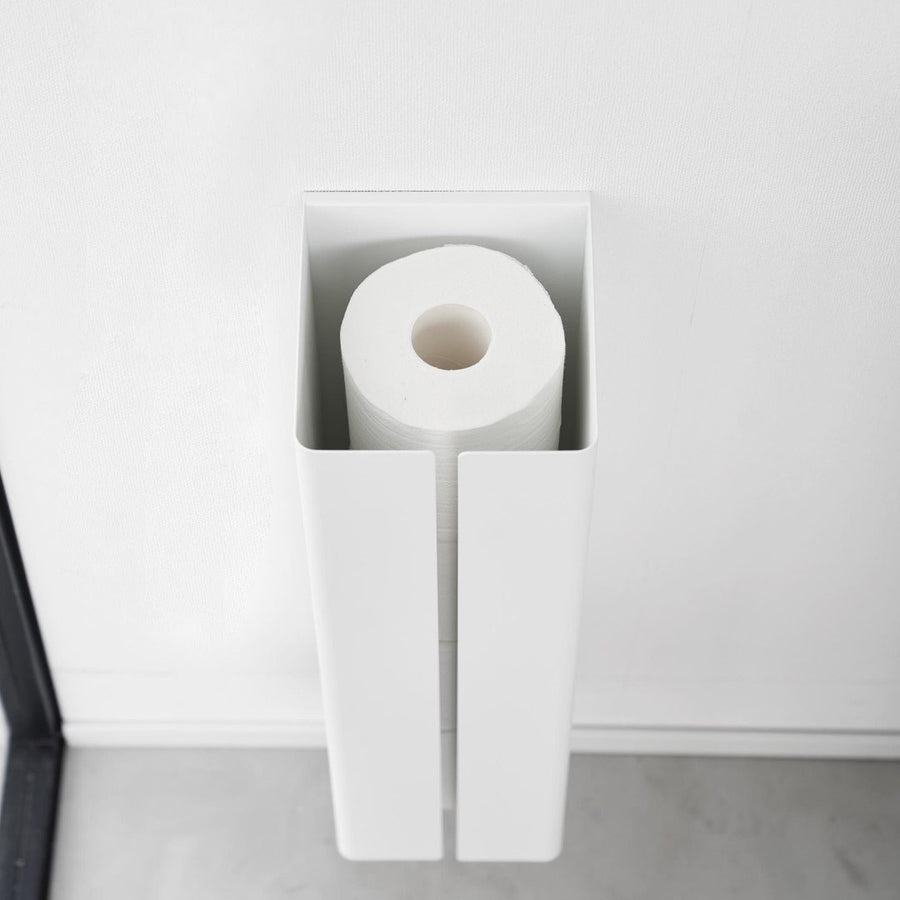 tower 石こうボード壁対応隠せるトイレットペーパーホルダー