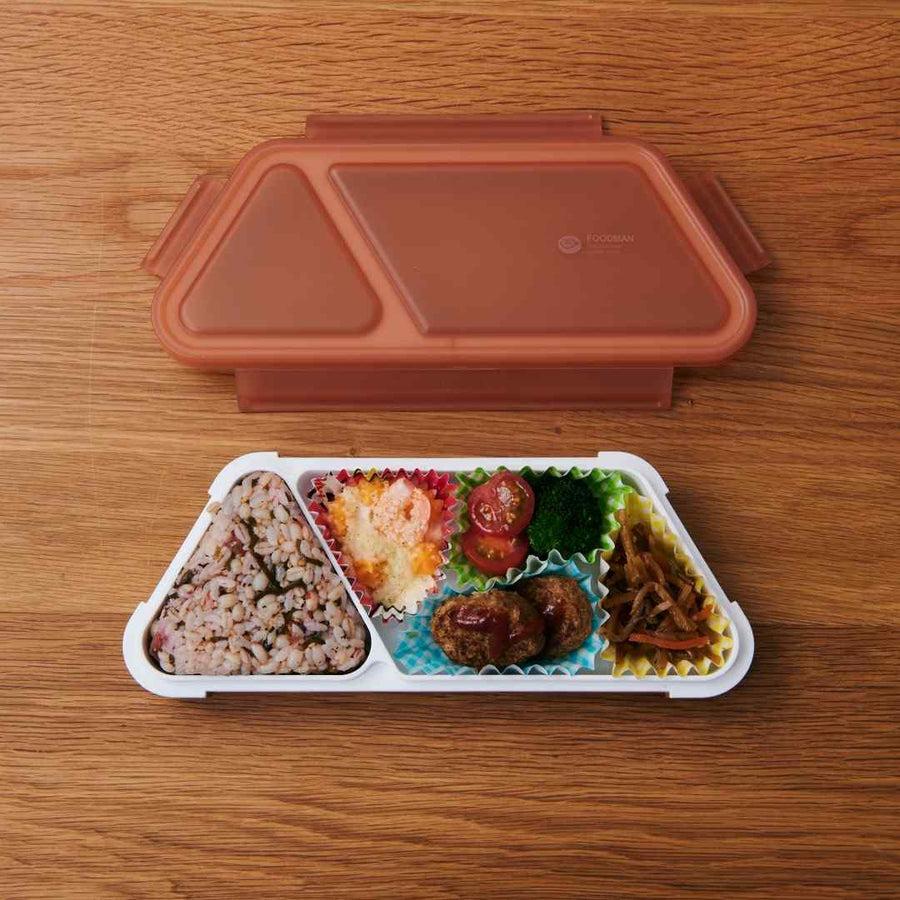 Thin Bento Box Antibacterial Foodman Onigiri