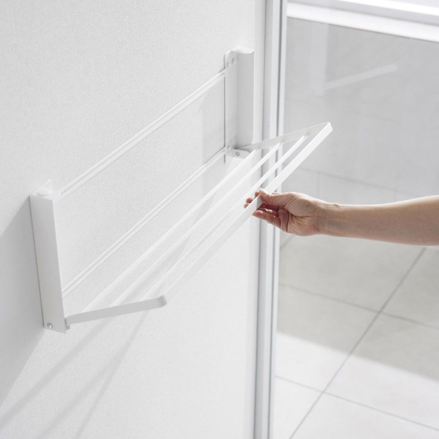 Tower Wall Folding Bath Towel Rack for Plasterboard Walls