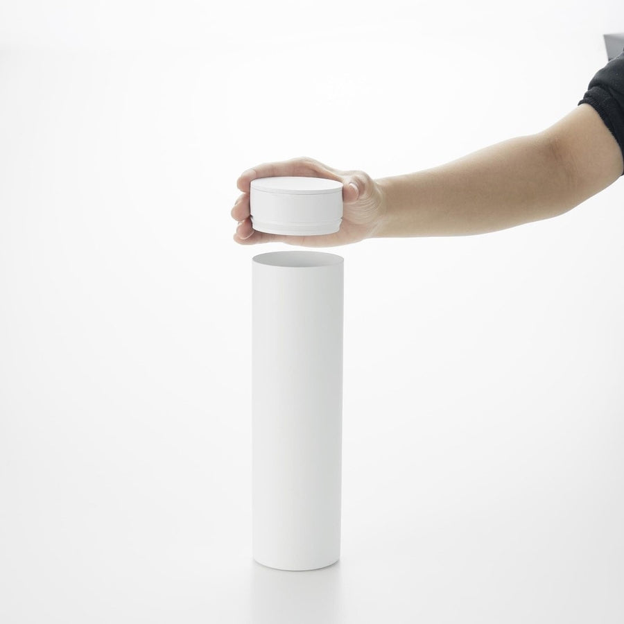 Tower Bottle-Shaped Tissue Case with Lid