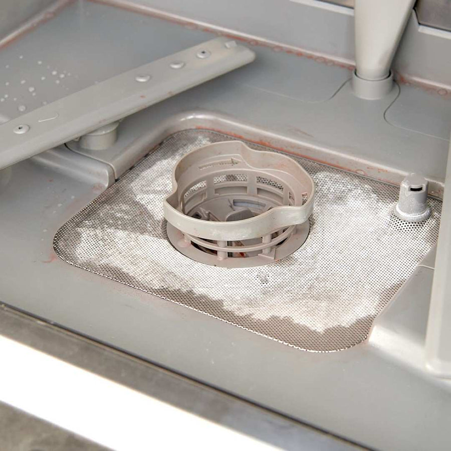 Dishwasher interior cleaner