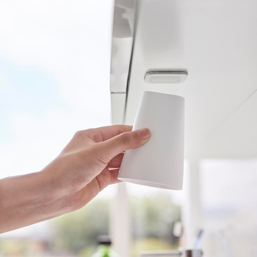 Tower Film Sheet Under-Bathroom Cabinet Magnetic Tumbler