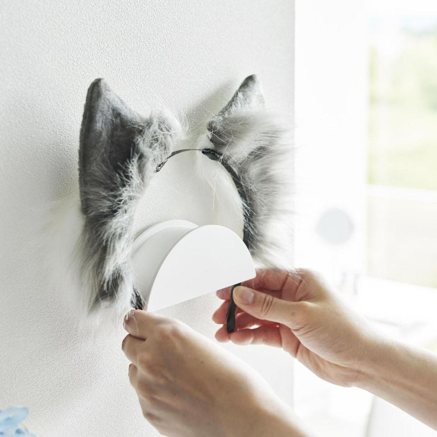 Tower Wall Headband &amp; Hat Holder (Set of 2) for Plasterboard Walls