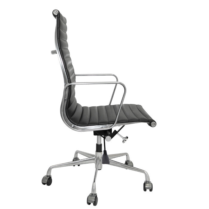 Chic High Back Aluminum Group Work Chair