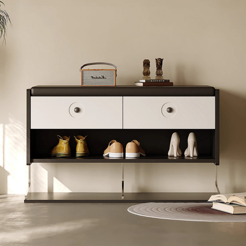 Monotone entrance storage cabinet