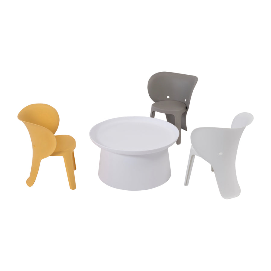 ミニチェア グレー