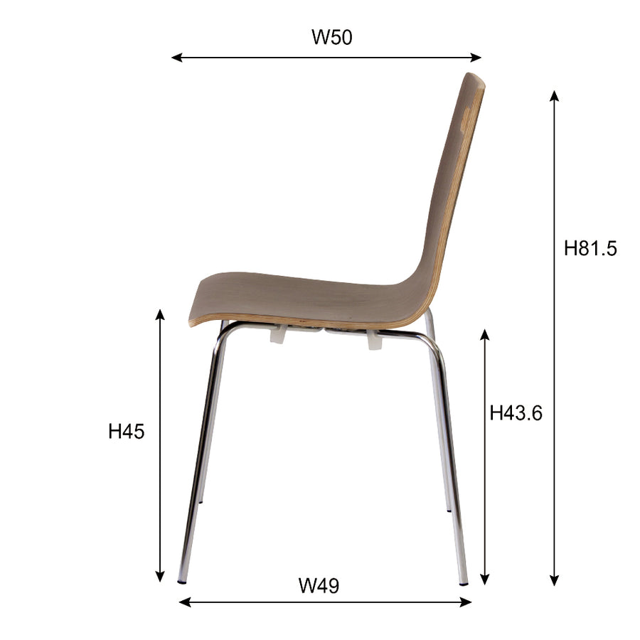 Virgo Chair Light Brown