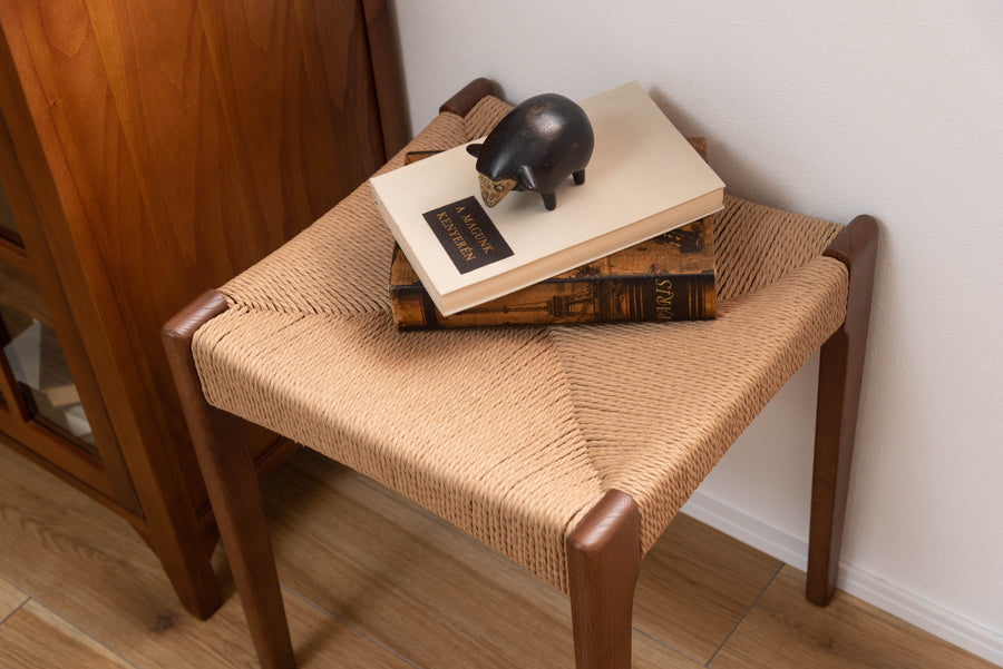 Paper Cord Stool, Brown