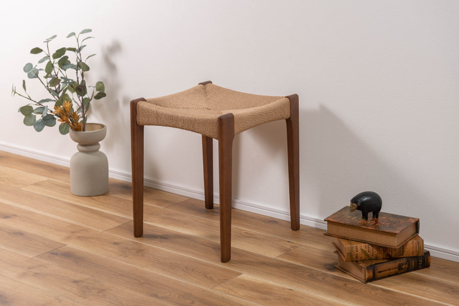 Paper Cord Stool, Brown