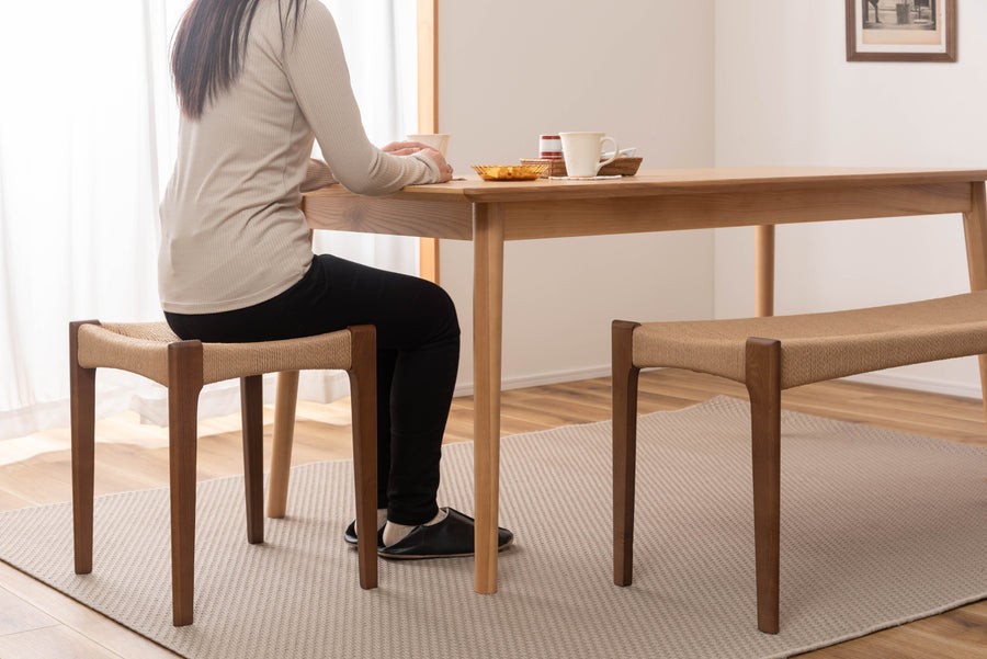 Paper Cord Stool, Brown