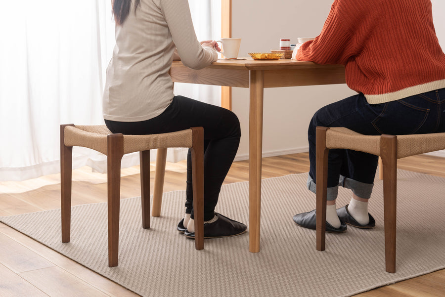 Paper Cord Stool, Brown