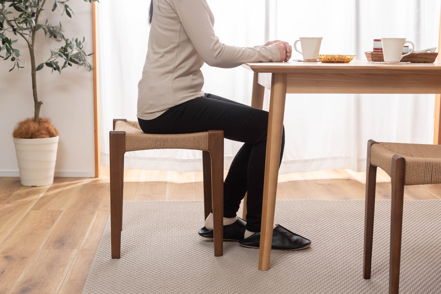 Paper Cord Stool, Brown