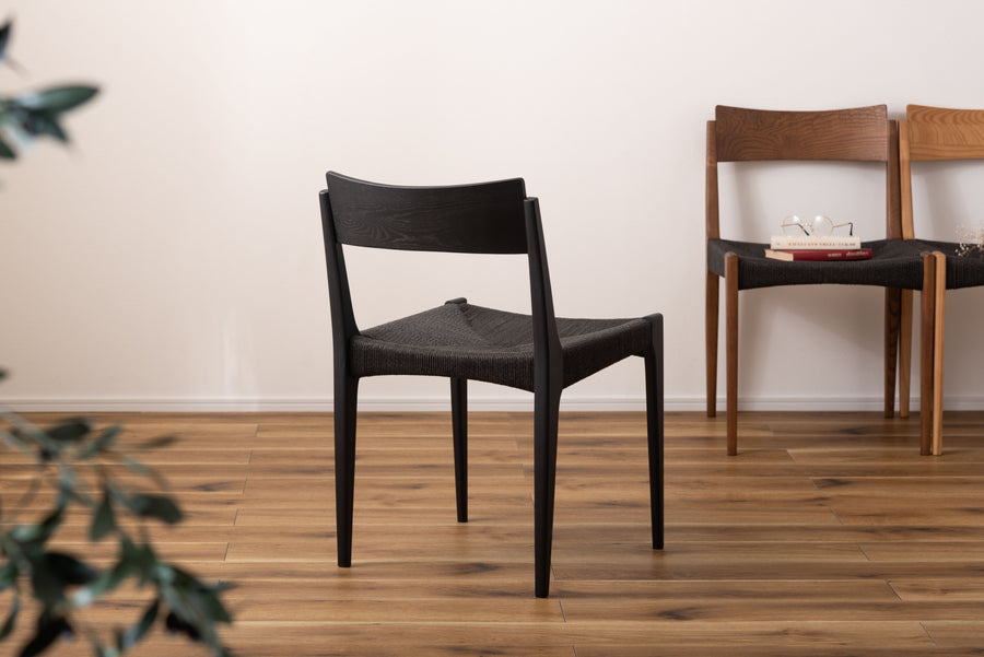 Paper Cord Chair, Black