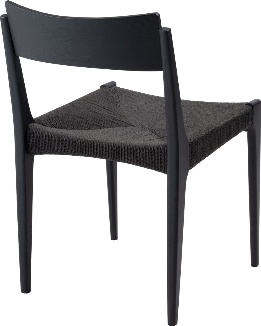 Paper Cord Chair, Black