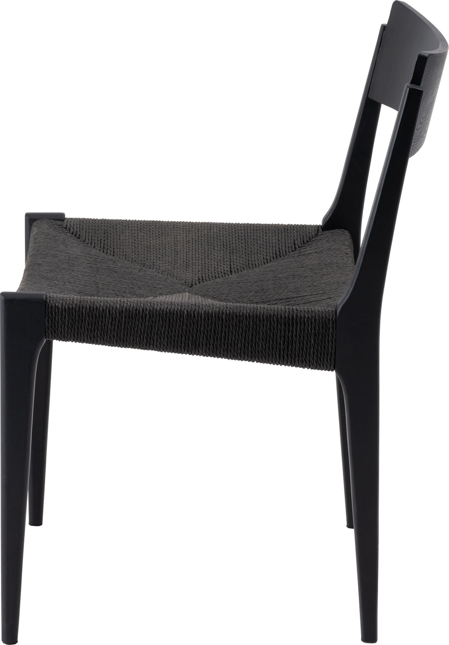 Paper Cord Chair, Black