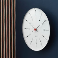 ARNE JACOBSEN(アルネヤコブセン) Bankers Wall clock Φ21cm WH