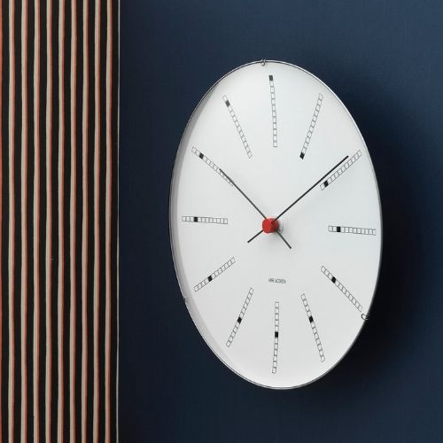 Bankers Wall clock Φ21cm WH