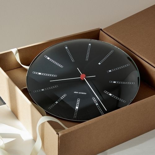 Bankers Wall clock Φ21cm BK