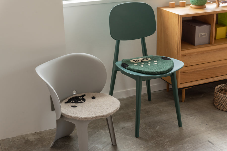 ミニチェア グレー