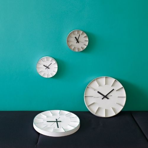 AZ-0115 WH edge clock White