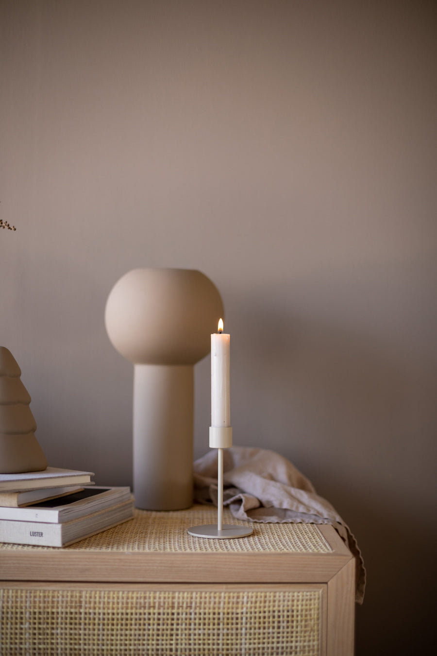 Cooee Design(クーイーデザイン) Candlestick 13cm Shell - MIRUMU