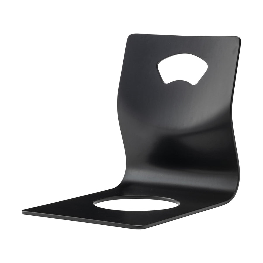 Chair with handle, black