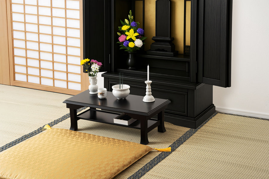 お座敷ミニテーブル ブラック