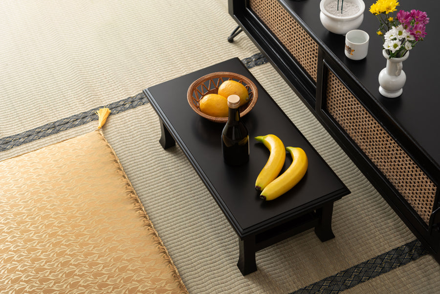 お座敷ミニテーブル ブラック