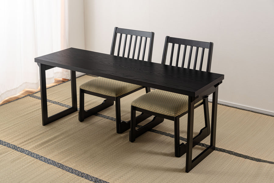 法事テーブル ブラック