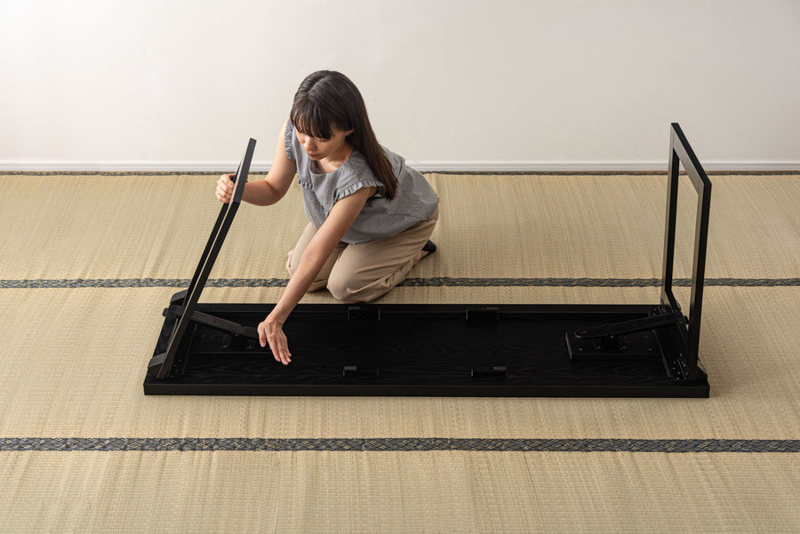 法事テーブル ブラック