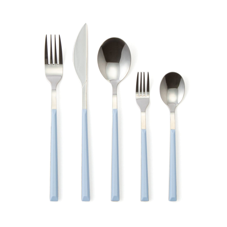 カラーハンドル ディナーナイフ ブルー