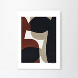 Berit Mogensen Lopez Connected Shapes No.1 50×70cm
