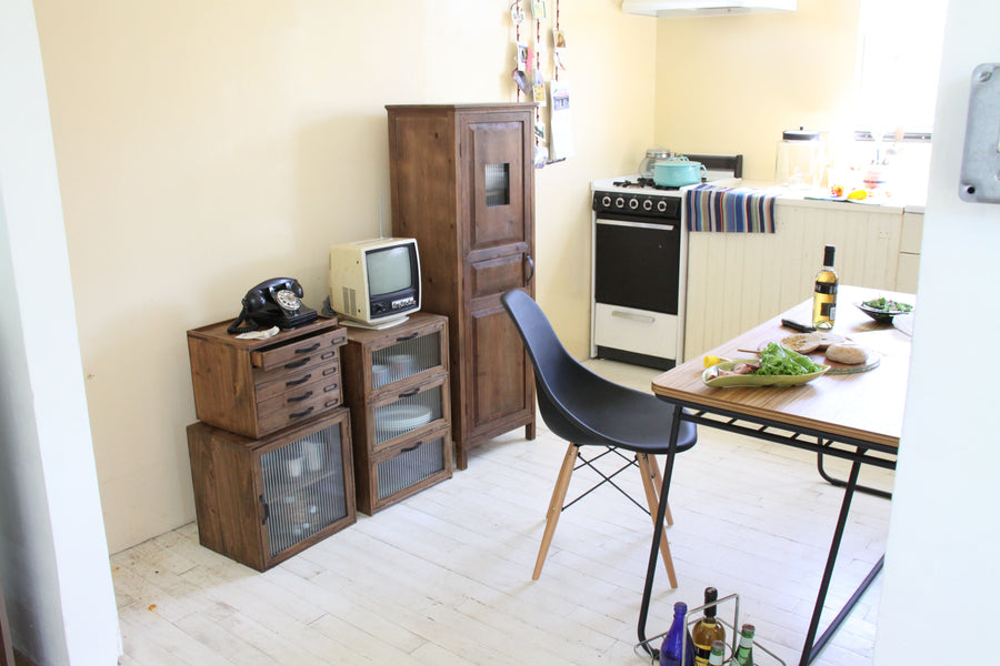 ドキュメントチェスト 5D ブラウン