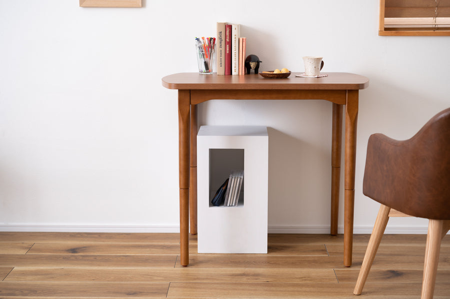 セル サイドテーブル ホワイト