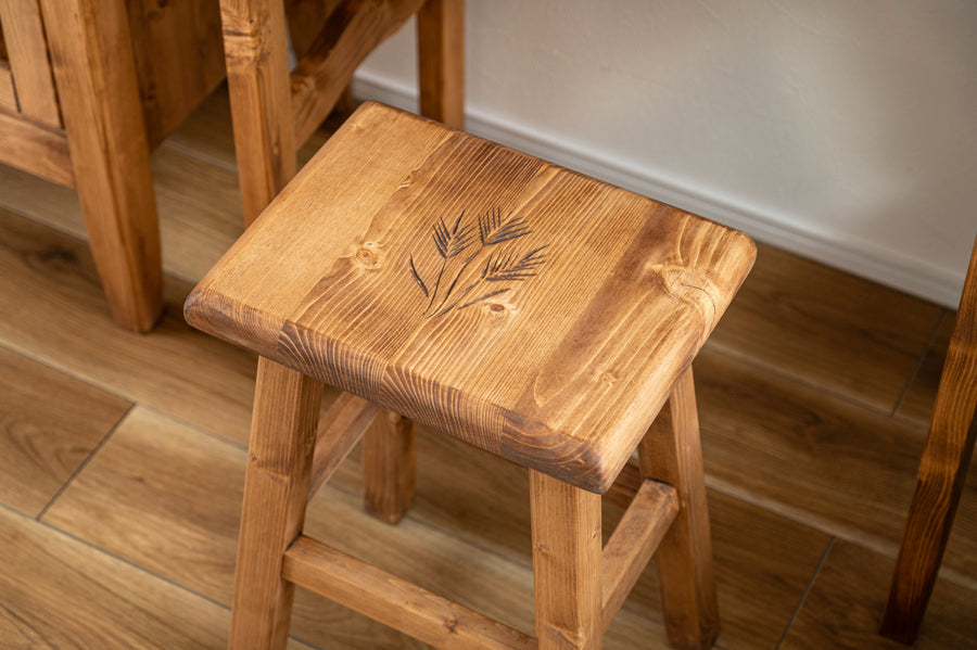 フォレ スツール角 ナチュラル