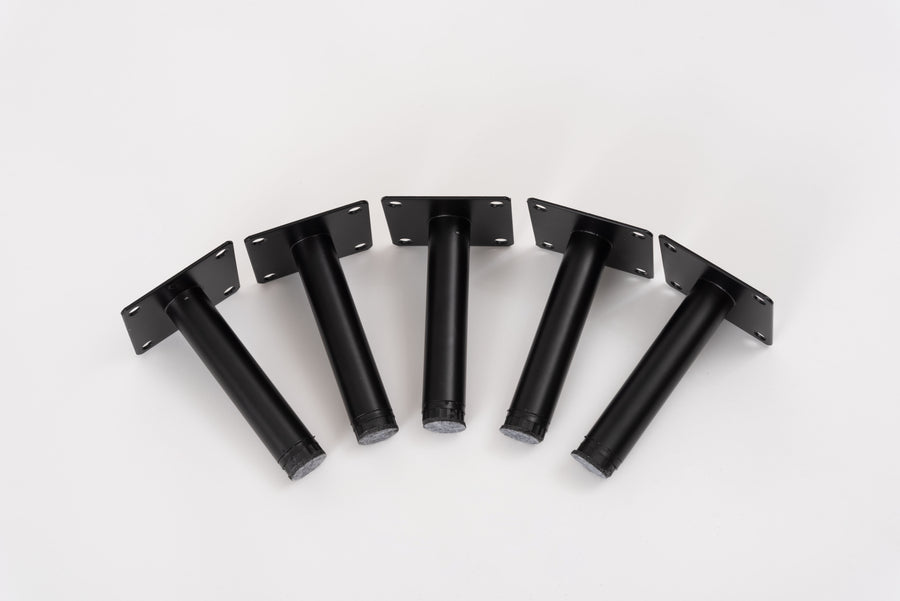 ソファ脚（5本セット）ライトブラック