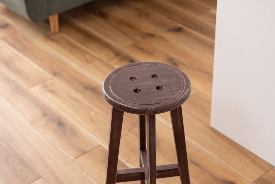 Bottone High Stool Brown