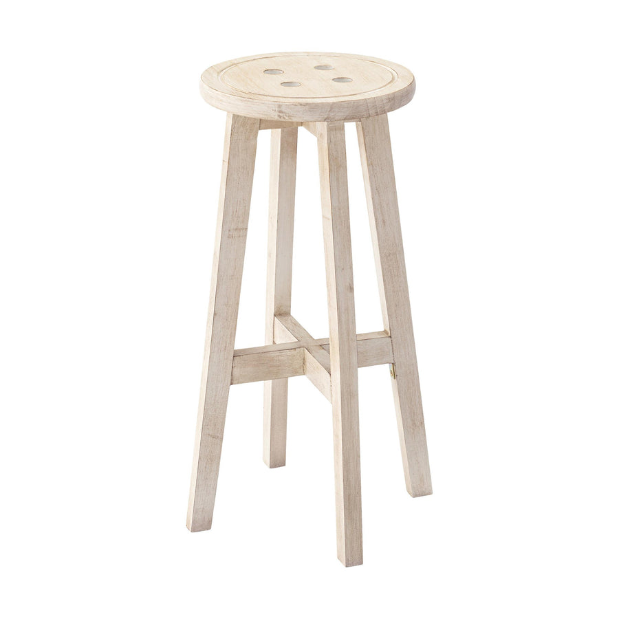 Bottone High Stool Ivory