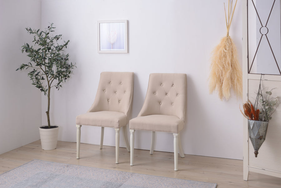 クラッシー チェア ベージュ