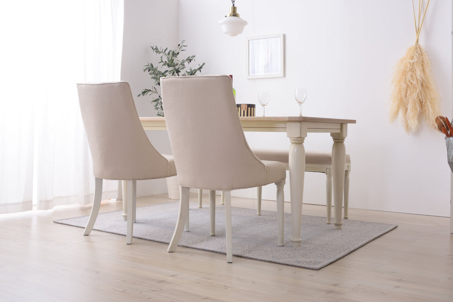 クラッシー チェア ベージュ