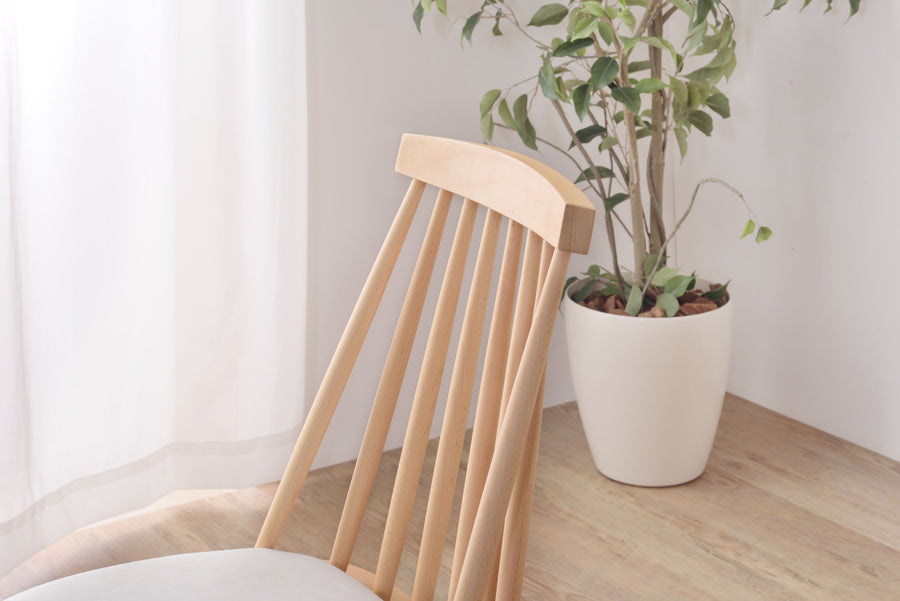 Dining chair, natural