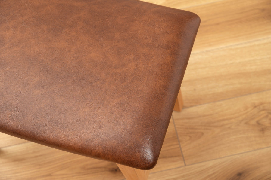 Tropez Stool Dark Brown