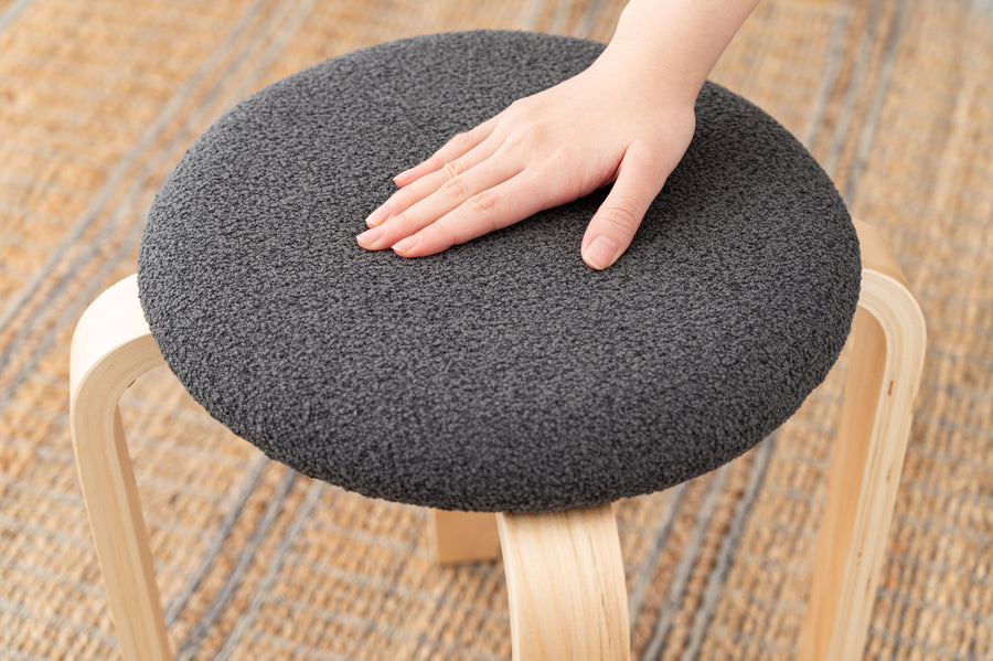 スツール チャコールグレー